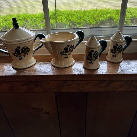 Metlox Other - Vintage Poppytrail Sugar Creamer Salt and Pepper Shaker